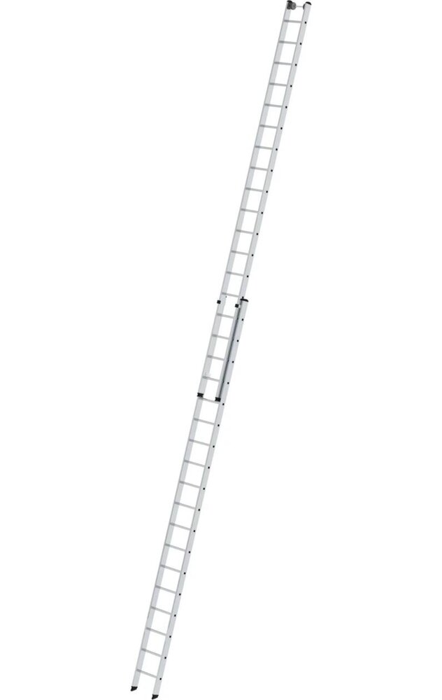 Roossien 2-delige aluminium opsteekladder, 2x18 sporten