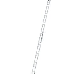 Munk 2-delige aluminium opsteekladder, 2x18 sporten Munk 2-delige aluminium opsteekladder, 2x18 sporten