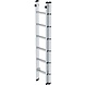 Roossien 2-delige aluminium opsteekladder, 2x6 sporten