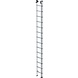 Roossien 2-delige aluminium opsteekladder, 2x14 sporten