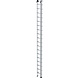 Roossien 2-delige aluminium opsteekladder, 2x18 sporten