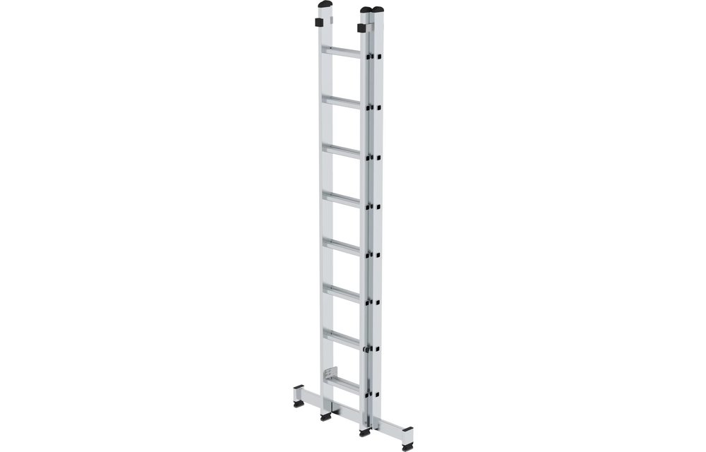 2-delige opsteekladder, 2x10 met Nivello stabilisatiebalk