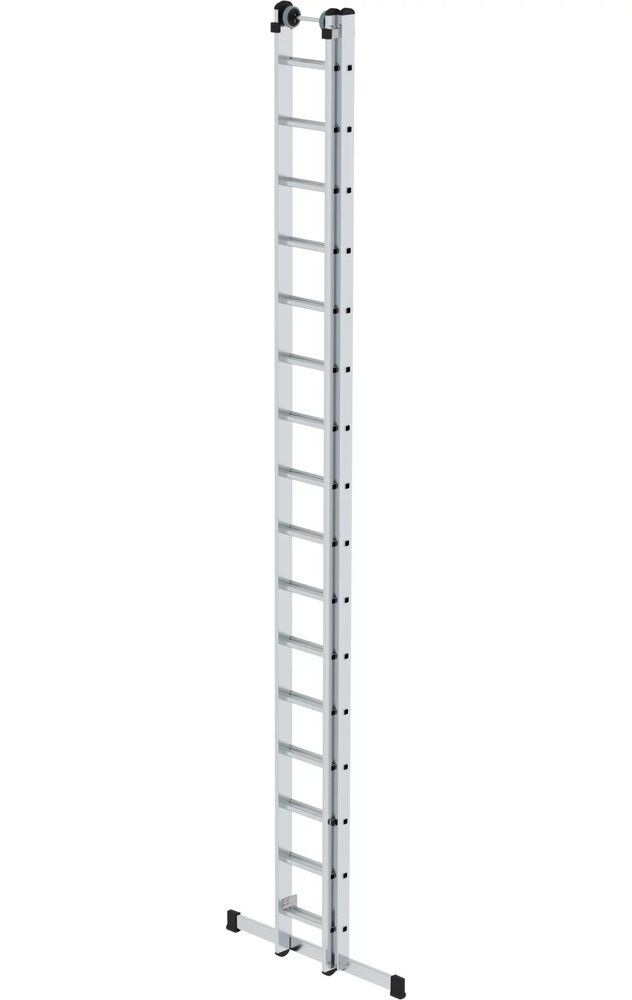 Munk 2-delige opsteekladder, 2x16 sporten met stabilisatiebalk