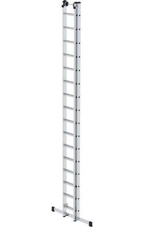 Munk 2-delige opsteekladder, 2x16 sporten met stabilisatiebalk