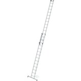 Roossien 2-delige optrekladder, 2x14 sporten met Nivello stabilisatiebalk