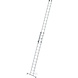 Munk 2-delige optrekladder, 2x14 sporten met Nivello stabilisatiebalk Munk 2-delige optrekladder, 2x14 sporten met Nivello stabilisatiebalk