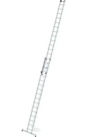 Roossien 2-delige optrekladder, 2x16 sporten met Nivello stabilisatiebalk