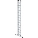 Munk 2-delige optrekladder, 2x14 sporten met standaard stabilisatiebalk Munk 2-delige optrekladder, 2x14 sporten met standaard stabilisatiebalk