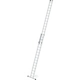 Munk 2-delige optrekladder, 2x16 sporten met standaard stabilisatiebalk Munk 2-delige optrekladder, 2x16 sporten met standaard stabilisatiebalk