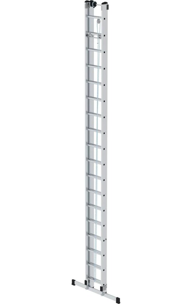Roossien 2-delige optrekladder, 2x18 sporten met standaard stabilisatiebalk