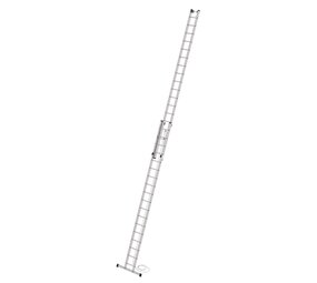 Roossien 2-delige optrekladder, 2x18 sporten met standaard stabilisatiebalk