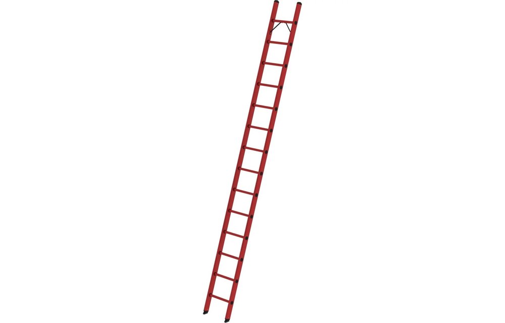 Kunststof enkele ladder, 14 sporten