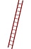 Volkunststof enkele ladder, 12 sporten