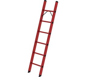 Roossien Volkunststof enkele ladder, 6 sporten