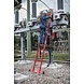 Munk Volkunststof enkele ladder, 14 sporten met stabilisatiebalk Munk Volkunststof enkele ladder, 14 sporten met stabilisatiebalk