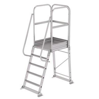 Vast opgestelde bordestrappen van Ladder.nl