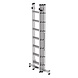 Roossien 3-delige aluminium reformladder, 3x7 sporten