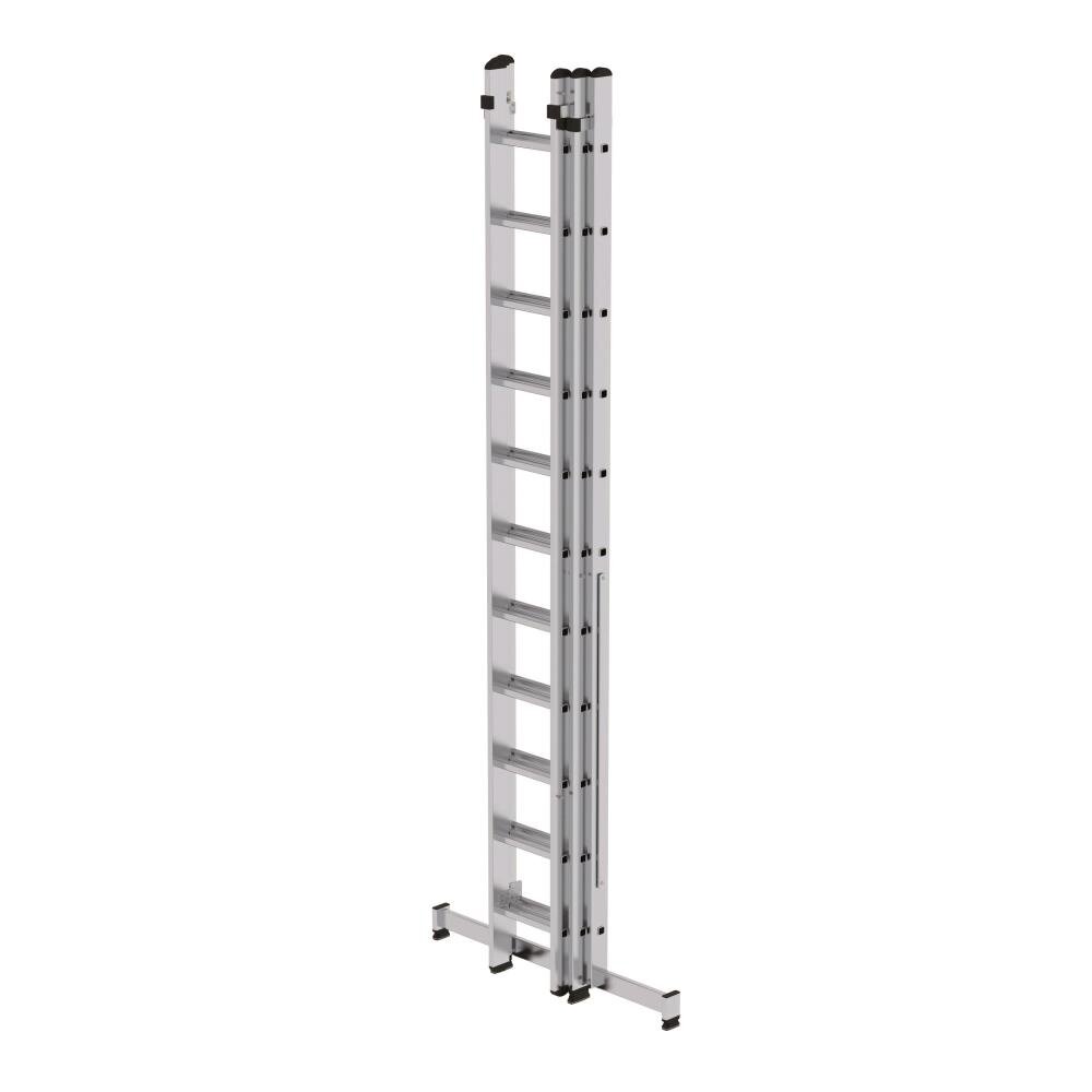 Roossien 3-delige aluminium reformladder, 3x11 sporten