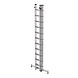 Munk 3-delige aluminium reformladder, 3x11 sporten Munk 3-delige aluminium reformladder, 3x11 sporten