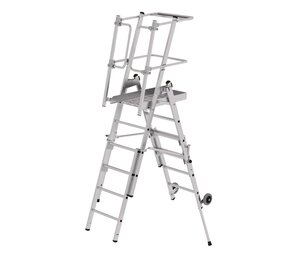 Roossien FlexxStep telescopisch, verrijdbaar, 4 + 2 sporten Roossien FlexxStep telescopisch, verrijdbaar, 4 + 2 sporten