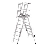 Roossien FlexxStep telescopisch, verrijdbaar, 5 + 2 sporten