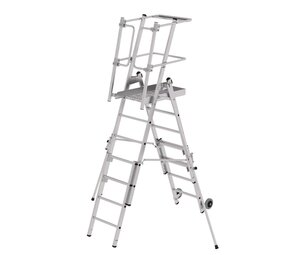 Roossien FlexxStep telescopisch, verrijdbaar, 5 + 2 sporten