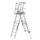 Roossien FlexxStep telescopisch, verrijdbaar, 5 + 3 sporten