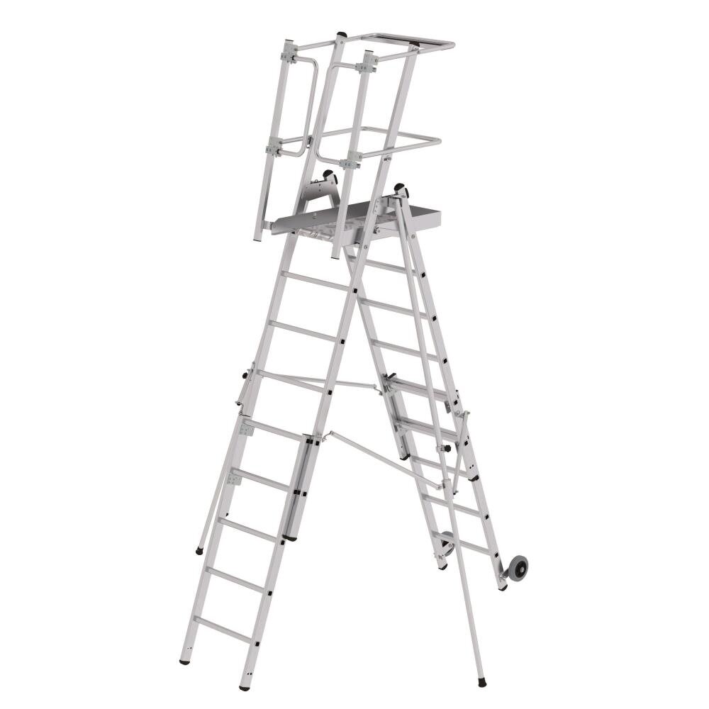 Roossien FlexxStep telescopisch, verrijdbaar, 6 + 3 sporten