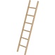 Roossien Houten enkele ladder, 6 sporten