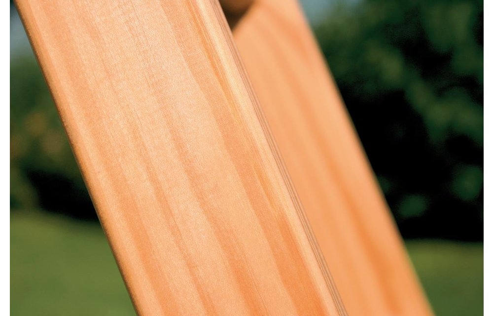 Houten enkele ladder, 6 sporten