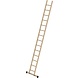 Munk Houten enkele ladder, 14 sporten met stabilisatiebalk Munk Houten enkele ladder, 14 sporten met stabilisatiebalk