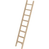 Munk Houten enkele trapladder, 8 treden Munk Houten enkele trapladder, 8 treden