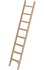 Houten enkele trapladder, 8 treden Houten enkele trapladder, 8 treden