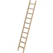 Munk Houten enkele trapladder, 10 treden Munk Houten enkele trapladder, 10 treden