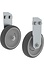 Wielen Ø 125 mm voor montagetrap (2 stuks) Wielen Ø 125 mm voor montagetrap (2 stuks)