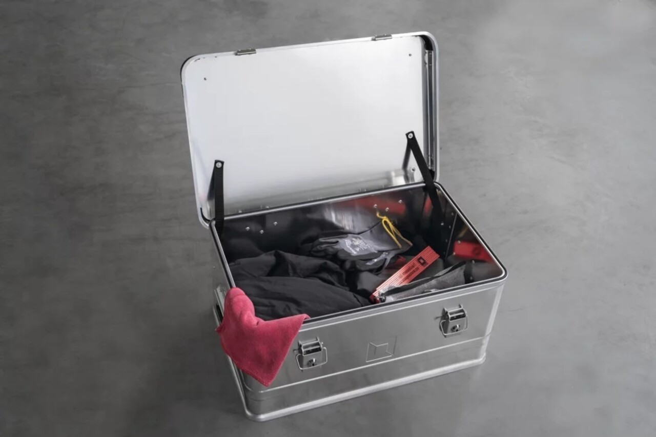 Roossien Aluminium kist, 91 liter