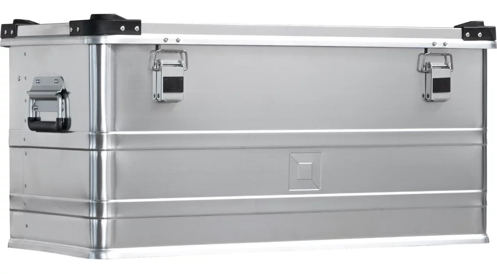Insteek Slotset  HMETAL  Met Aluminium Vanger En RVS Krukken En Cilinder 54mm Hmetalset54i