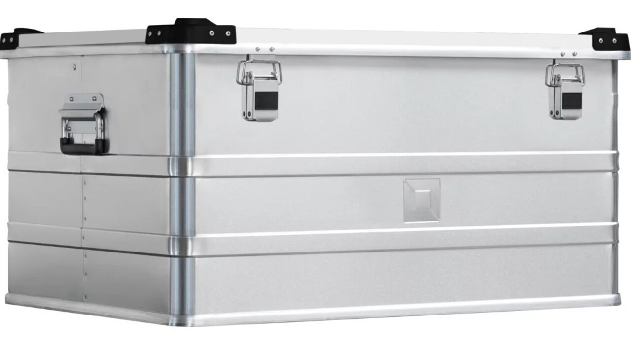 Roossien Aluminium kist, 157 liter