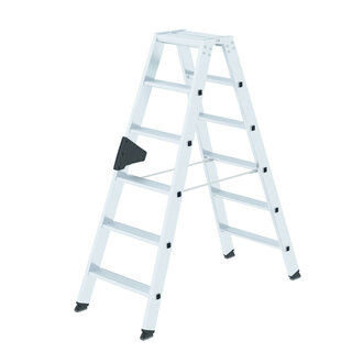 Aluminium dubbele trappen van Ladder.nl