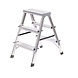 Munk Dubbele huishoudtrap, 2x3 treden Munk Dubbele huishoudtrap, 2x3 treden