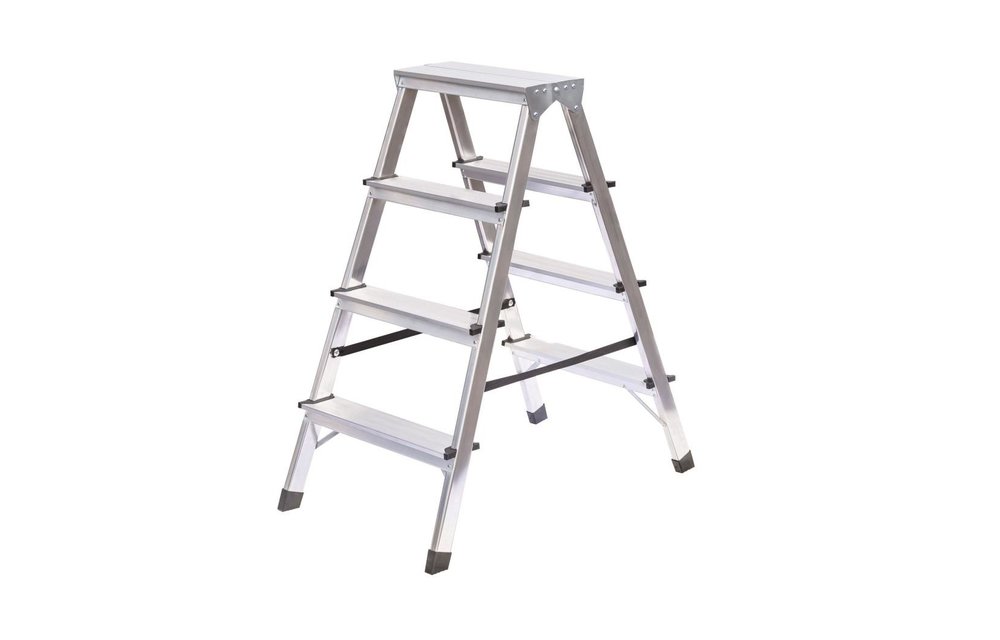 Dubbele huishoudtrap, 2x4 treden