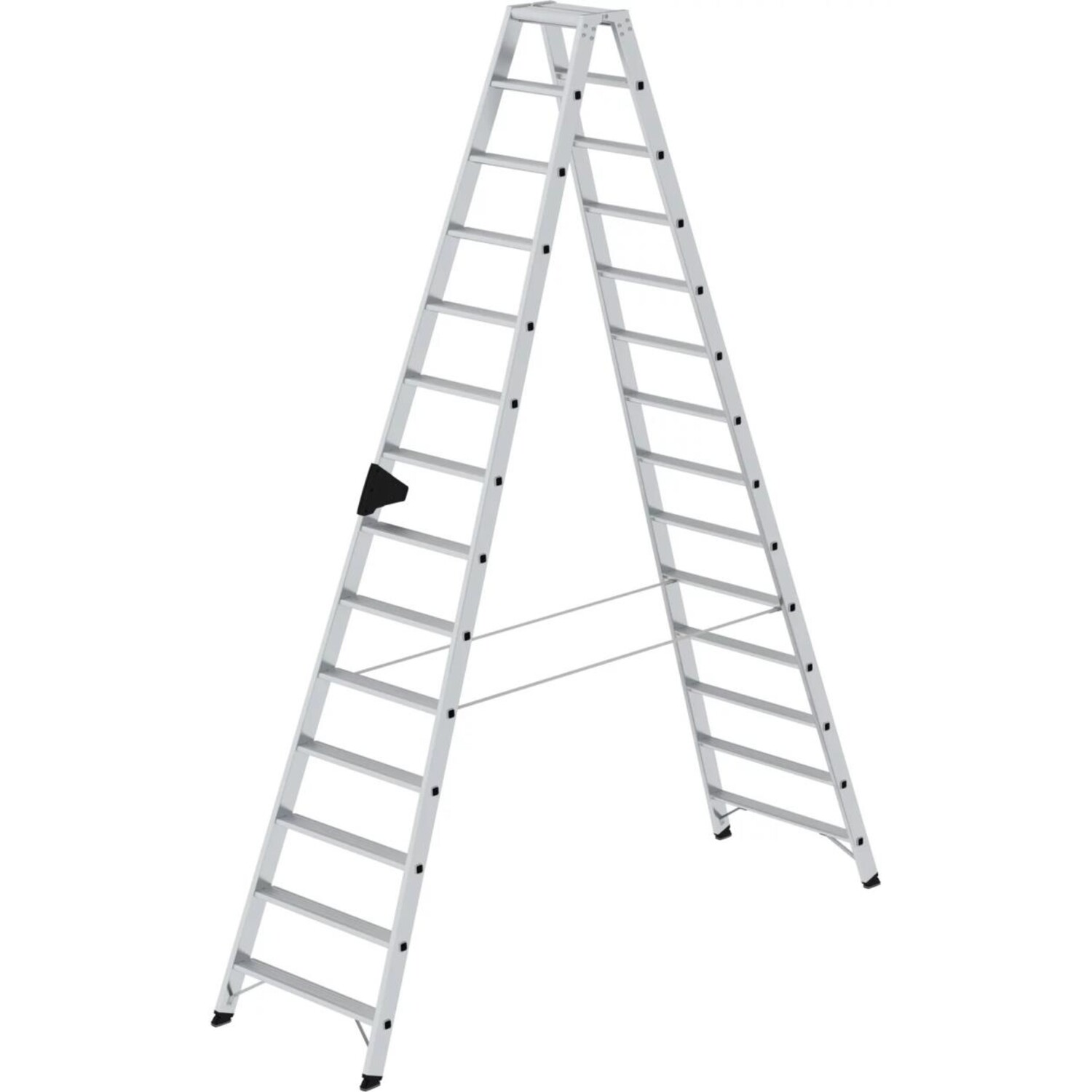 Roestvrij stalen geanodiseerd aluminium trap leuning