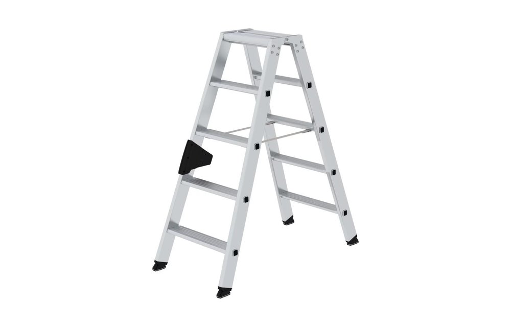 Aluminium dubbele trap, 2x5 treden