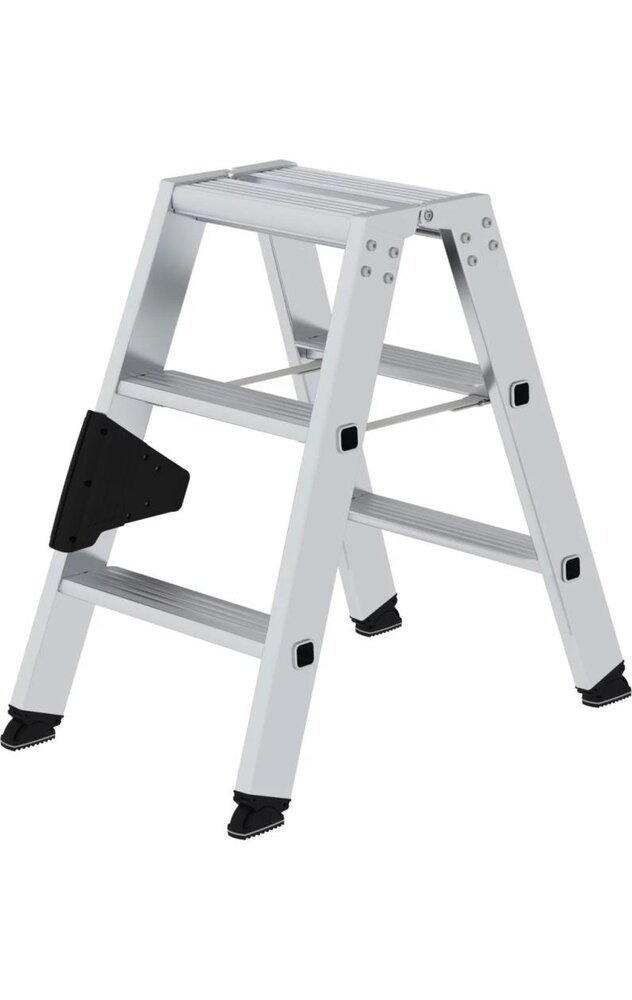 Roossien Aluminium dubbele trap, 2x3 treden