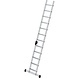Munk Aluminium enkele trap, 12 treden met stabilisatiebalk Munk Aluminium enkele trap, 12 treden met stabilisatiebalk
