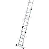 Roossien Aluminium enkele trap, 14 treden met stabilisatiebalk