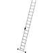 Munk Aluminium enkele trap, 16 treden met stabilisatiebalk Munk Aluminium enkele trap, 16 treden met stabilisatiebalk