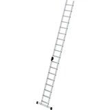 Roossien Aluminium enkele trap, 18 treden met stabilisatiebalk