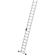 Munk Aluminium enkele trap, 18 treden met stabilisatiebalk Munk Aluminium enkele trap, 18 treden met stabilisatiebalk