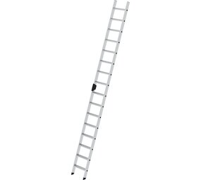 Munk Aluminium enkele trap, 16 treden Munk Aluminium enkele trap, 16 treden